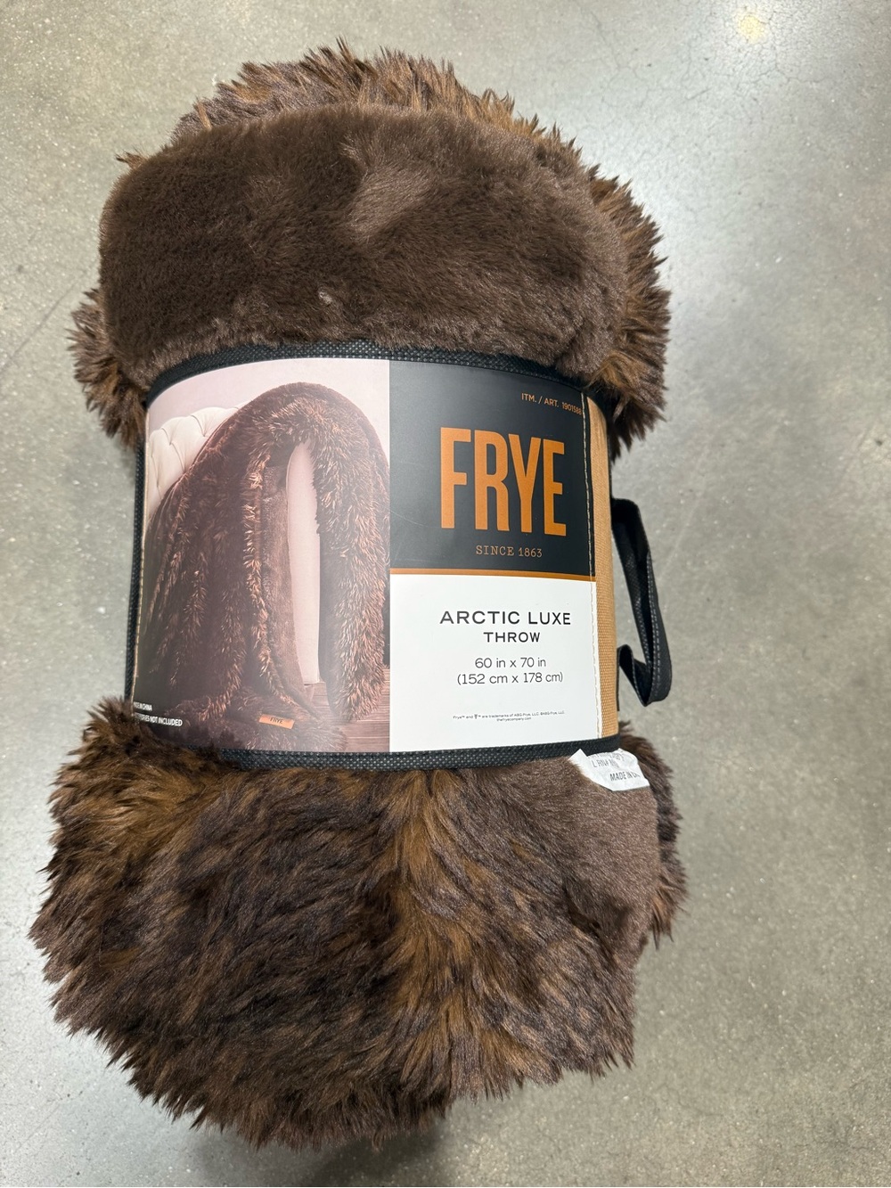 FRYE Arctic Luxe Faux Fur Throw